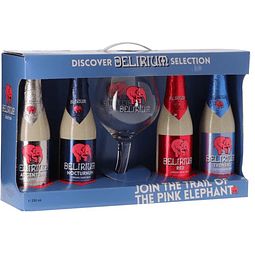 Pack Delirium Selection + Copa Trompa 500cc