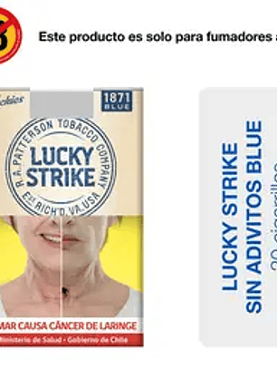 Lucky Strike Artesanal Blanco Blando 20