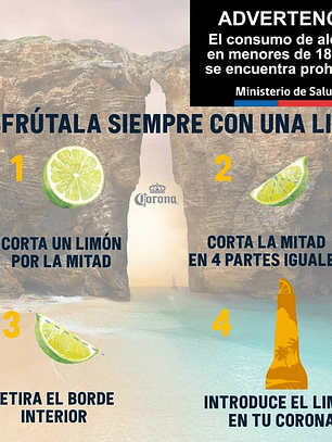 Pack Corona 355ml Botellín x6