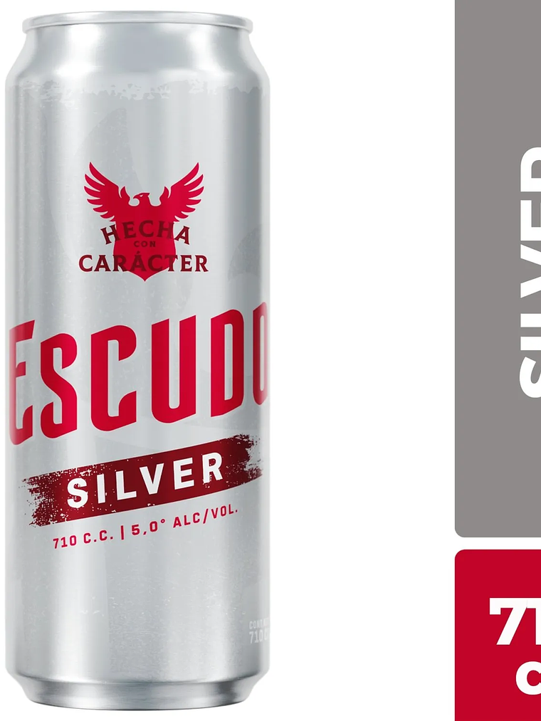 Escudo Silver 710ml Latón 1