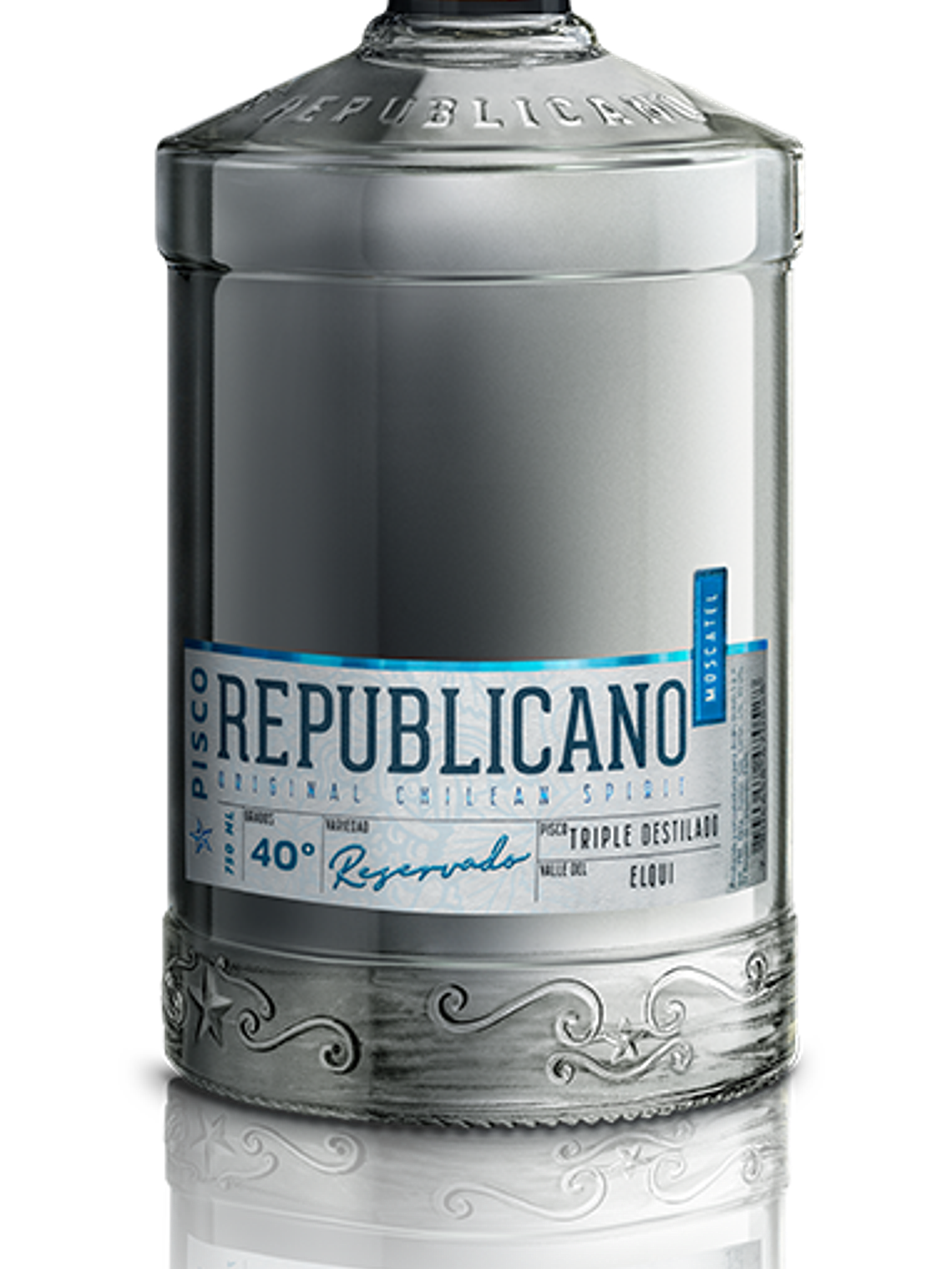Republicano Reservado Moscatel Triple Destilado - 750ml 1