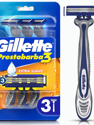 Prestobarba 3 Gillete Unidad
