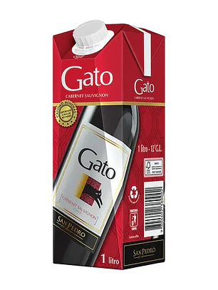 Gato Cabernet Sauvignon Caja 1Lt