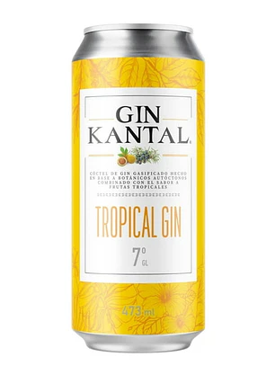 Kantal Tropical Gin 473Ml Lata