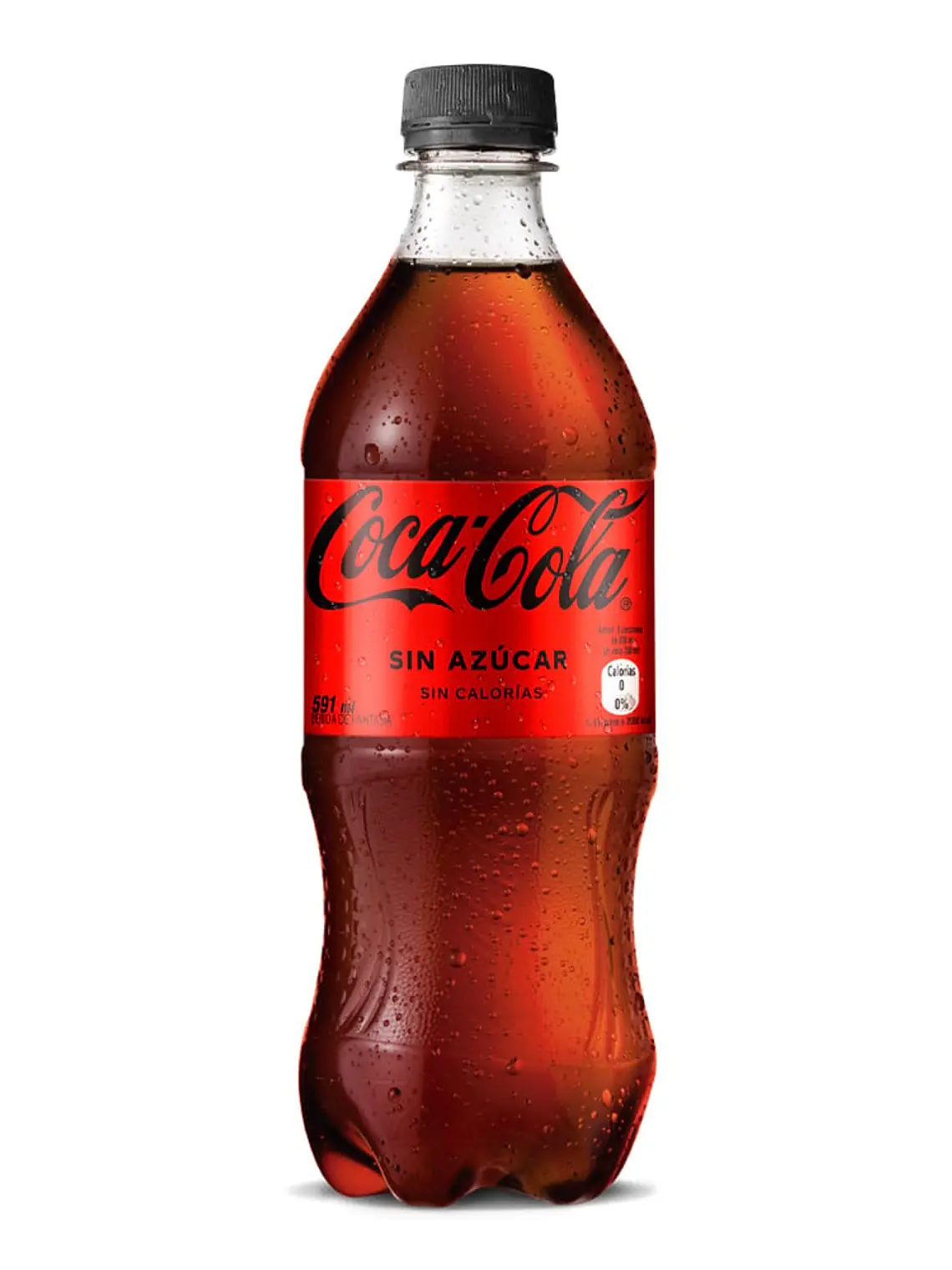 Cocacola Sin Azucar 591Ml 1