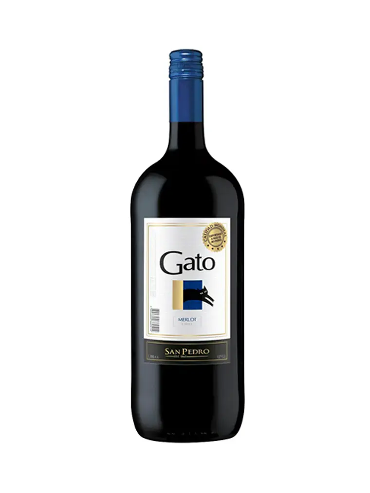 Gato Merlot Botellon 1.5Lt 1