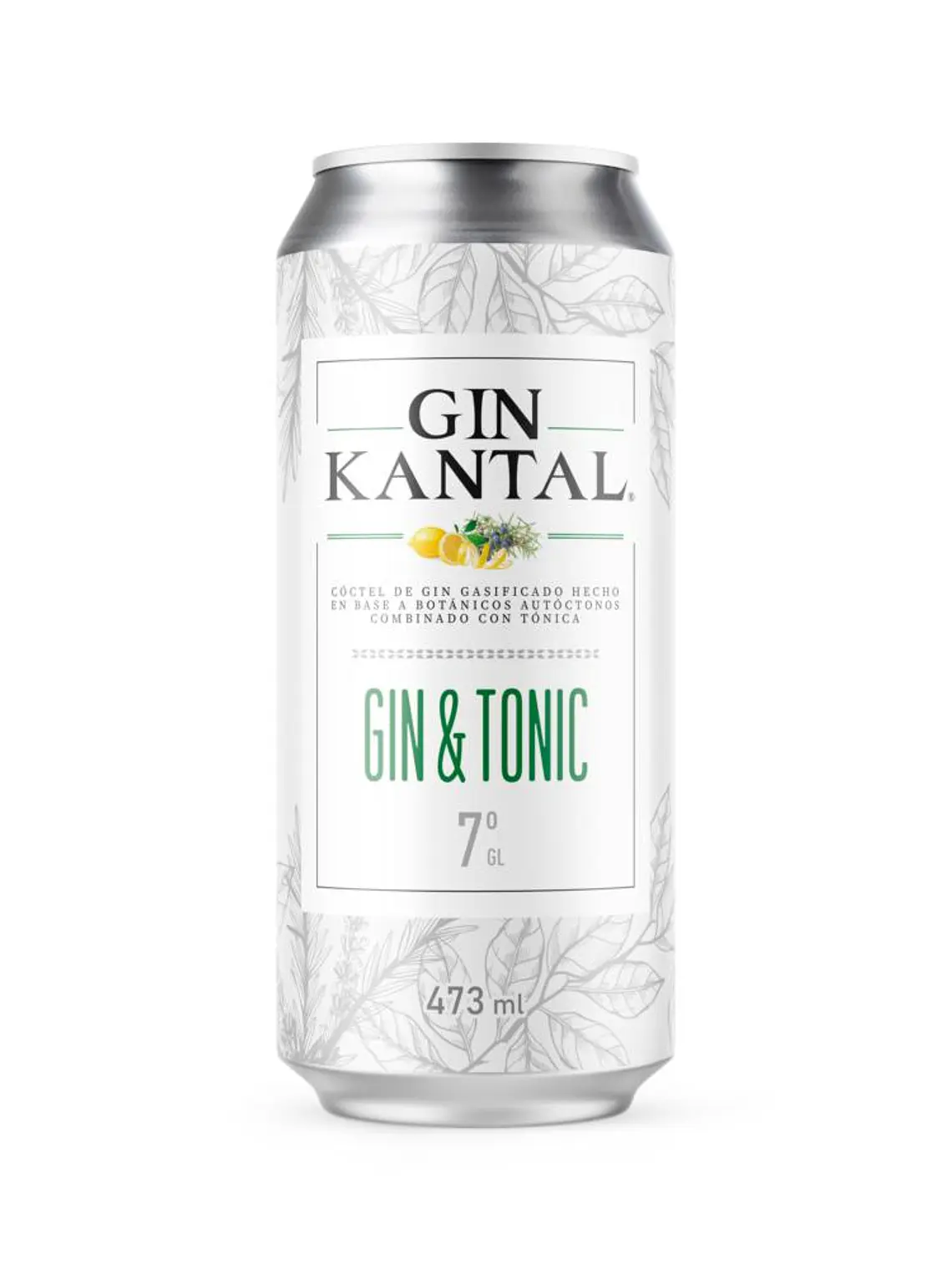 Kantal Gin Tonic 473Ml Lata 1