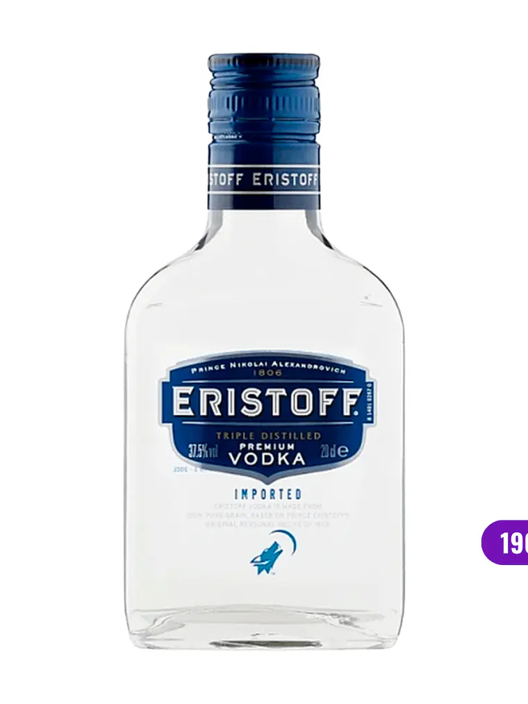 Eristoff Petaca 190Ml 1