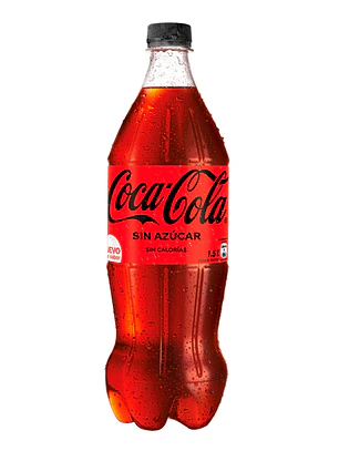Cocacola Sin Azucar 1.5Lt Desechable