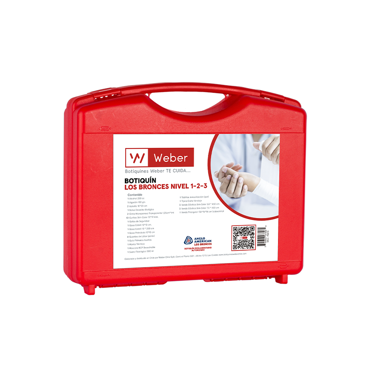 Botiquín Los Bronces Anglo-American 1-2-3