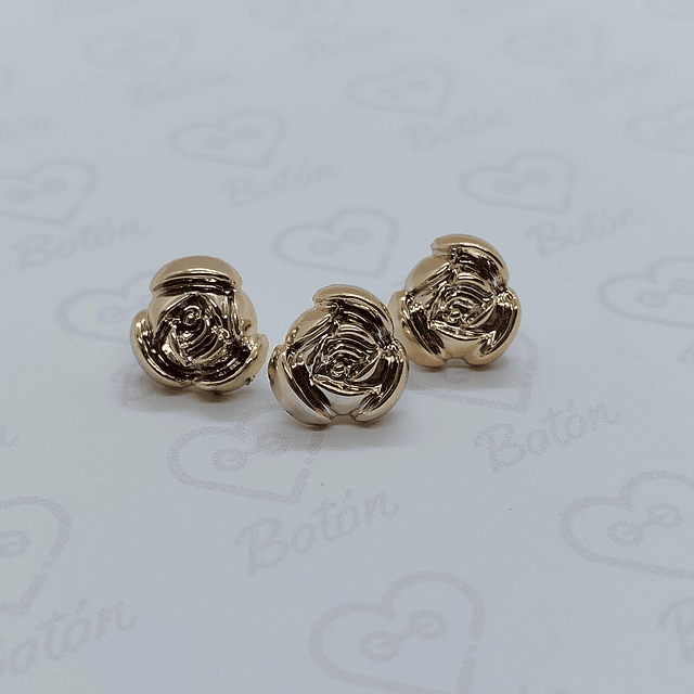 Botón Rose Gold 11 mm.