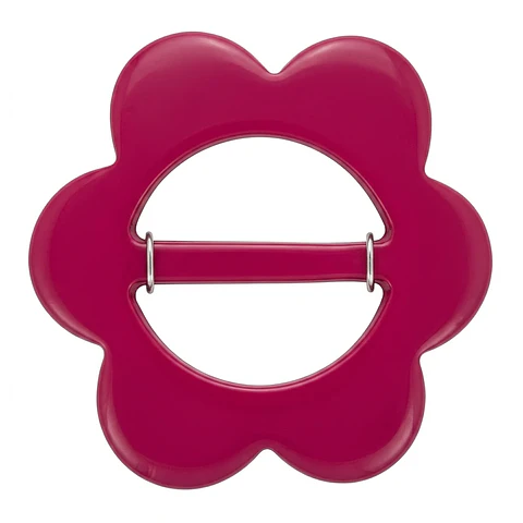 Hebilla de Poliéster Moldeado #16 Paso Interior 2,7cm Exterior 6cm