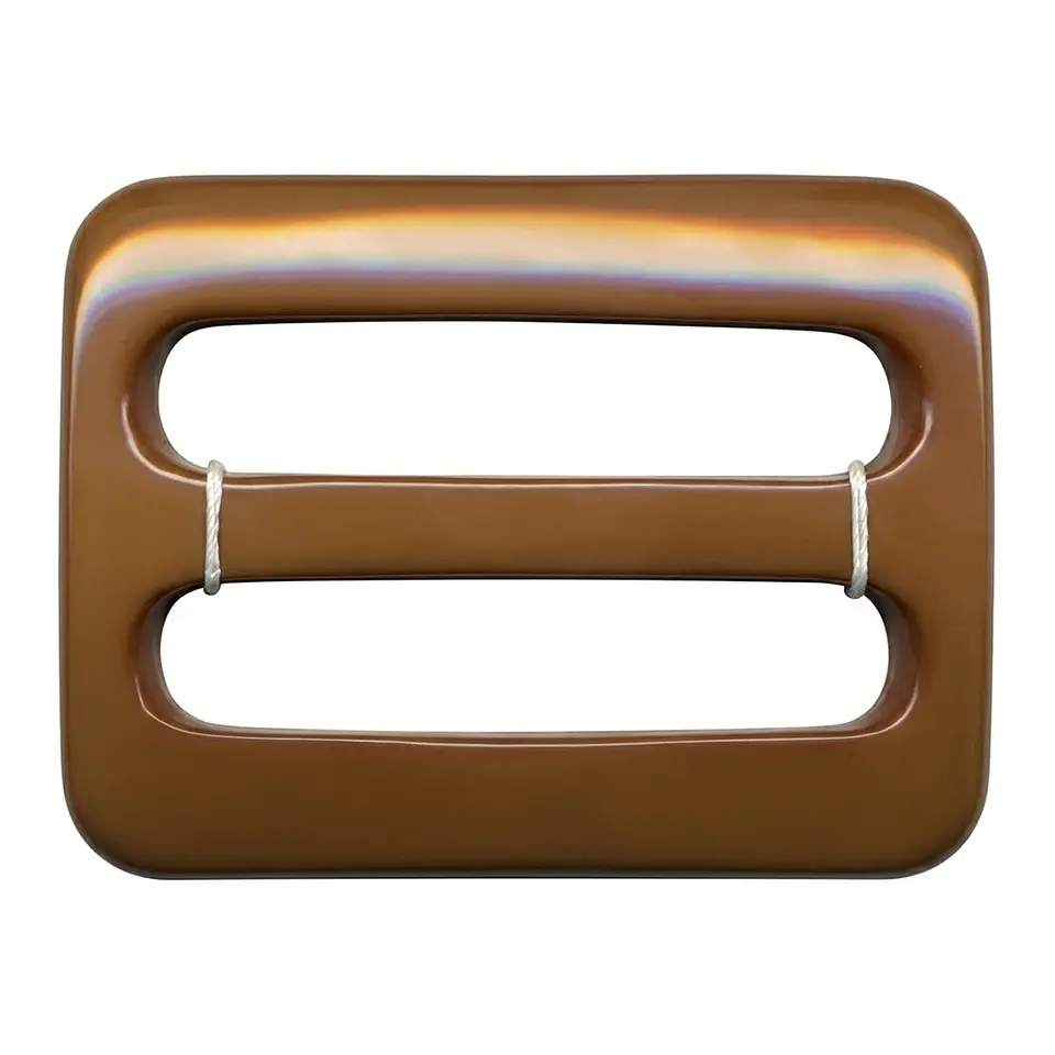 Hebilla de Poliéster Moldeado #22 Paso Interior 4cm 5,5x3,5cm 1