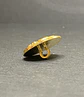 Botón Metalizado Dorado de Poliéster Fantasía en Sets de 10 Unidades - Miniatura 3