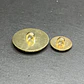 Botón Metalizado Dorado Fantasía en Sets de 10 Unidades - Miniatura 4