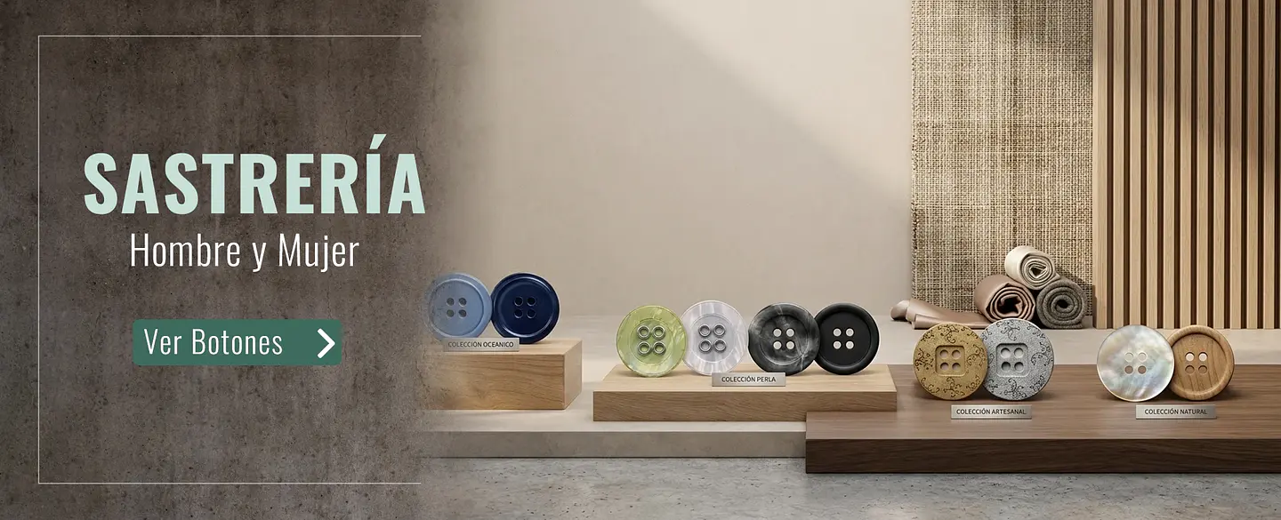 Botones para ternos, chaquetas y sastrería fina hombre y mujer - Distribuidora Botones.cl
