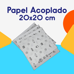 Papel Acoplado 20x20 CM (1000 Unidades)