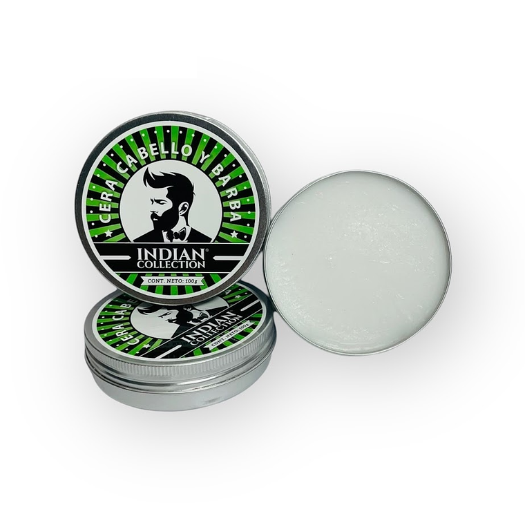 Indian Collection Cera Para Cabello Y Barba 100 g  2