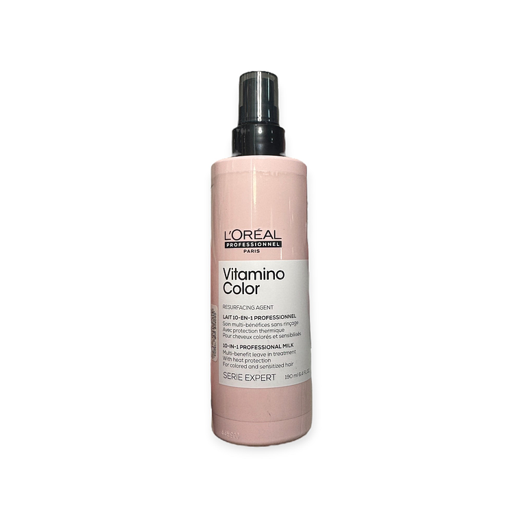Loreal Spray 10 Beneficios Cabello Maltratado Vitamino Color 190 ml 1