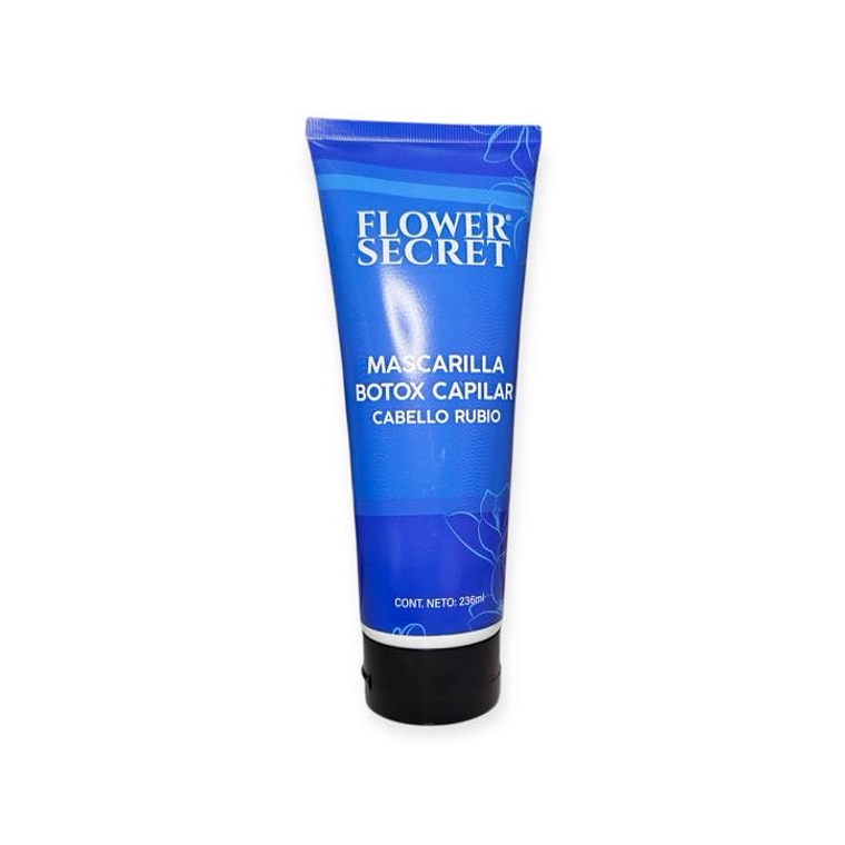 Flower Secret Mascarilla Botox Capilar Cabello Rubio 235 ml 1