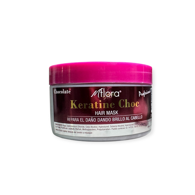 Mflora Mascarilla Reparación de daño Keratine Choc 300 ml  1