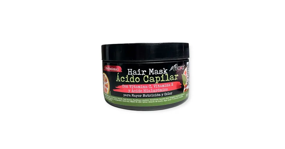 Mflora Mascarilla Nutrición y Color Acido Capilar 300 ml