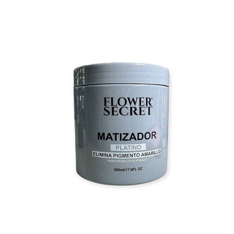 Flower Secret Matizador Platino Anti Amarillo 500 ml 1