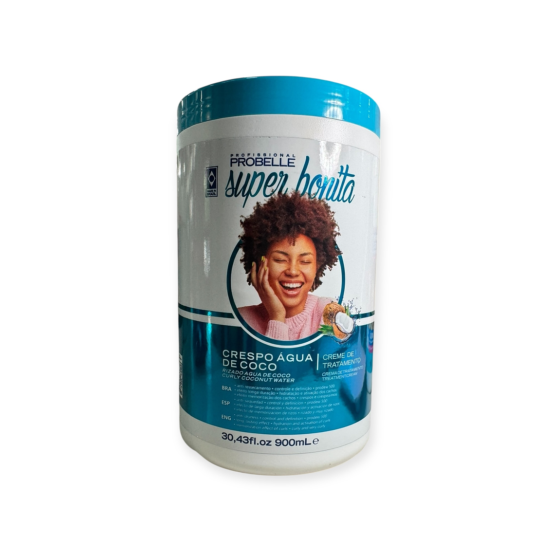 Super Bonita Tratamiento de Rulos Agua de Coco 900 ml 1