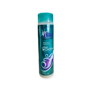 Vitay Shampoo Hidratación Cabellos Rizados, Ondulados y Crespos 300 ml 