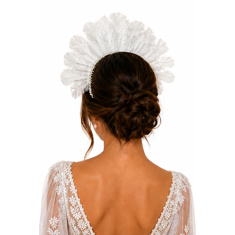 Corona Atenea Plumas