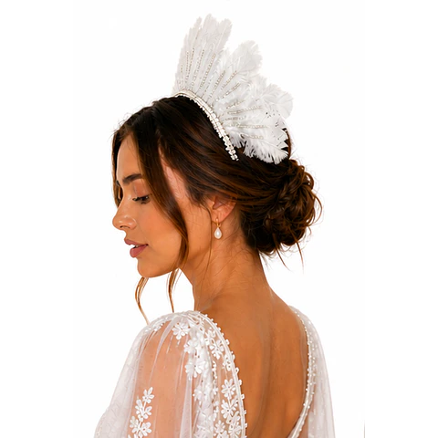 Corona Atenea Plumas