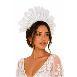 Corona Atenea Plumas