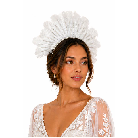 Corona Atenea Plumas