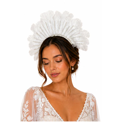 Corona Atenea Plumas