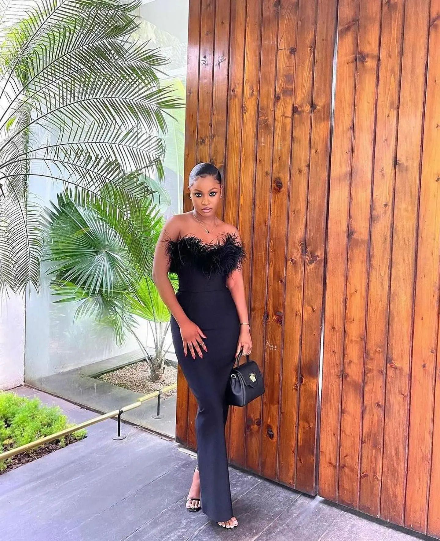 Darcy Midi Dress . Black 2