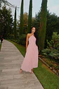 Diva Midi Dress Pink - Thumbnail 1