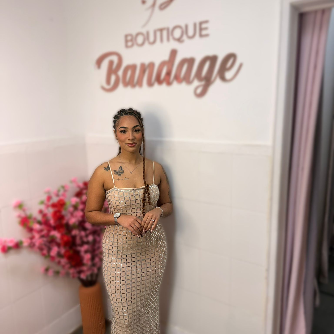 Vestido Leya - Bege 2