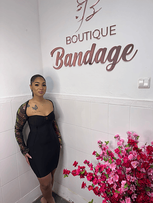 Vestido Bandage Zara