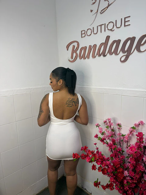 Dree Mini Dress White