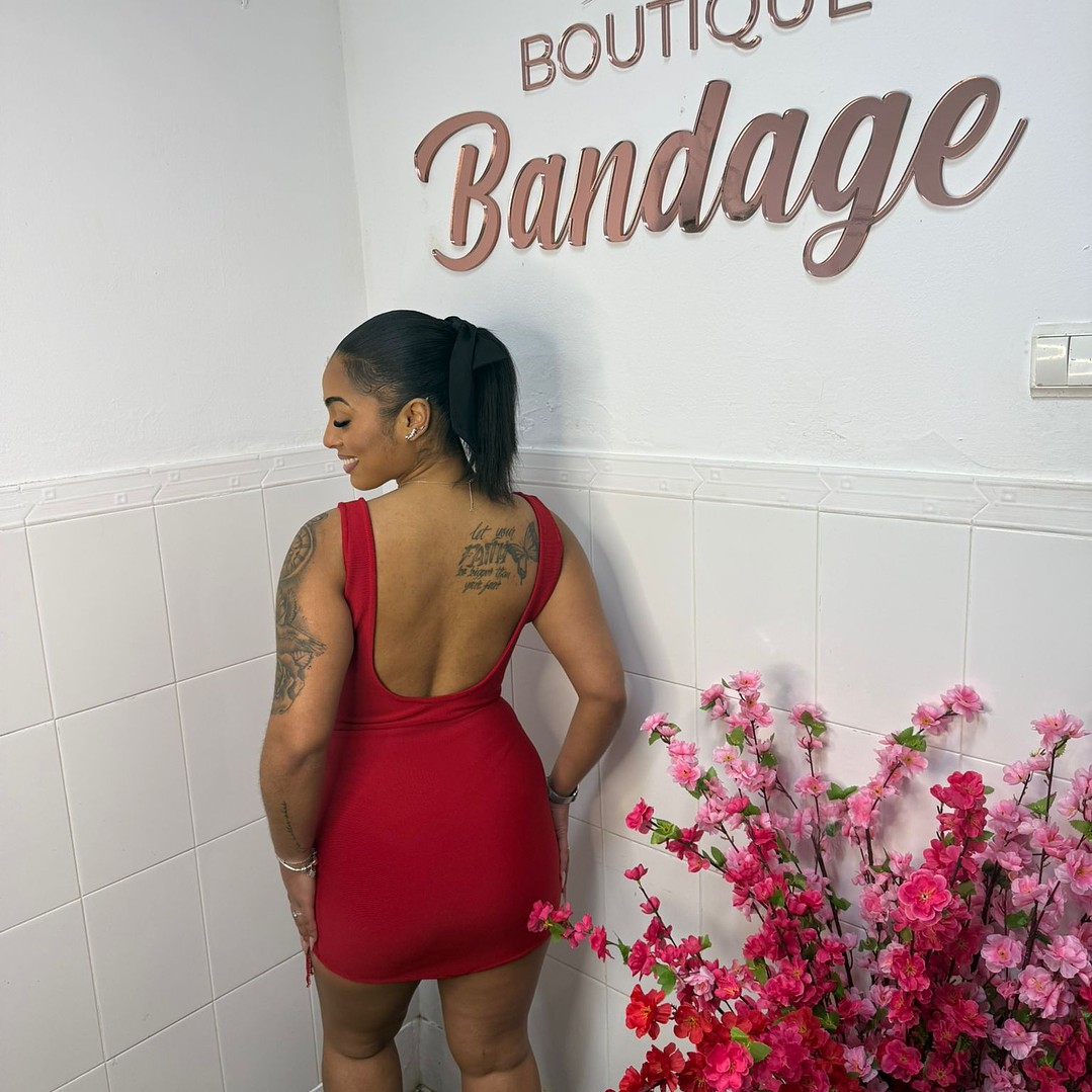 Vestido Bandage Dree - Vermelho 1