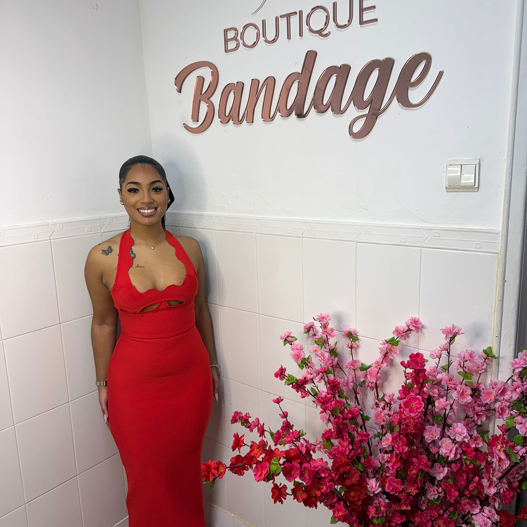 Vestido Bandage Isadora - Vermelho 1