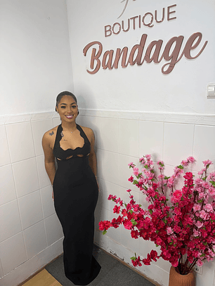 Vestido Bandage Isadora - Preto