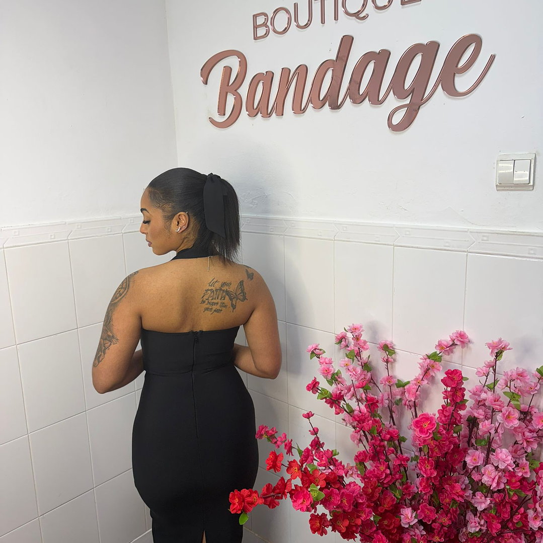 Vestido Bandage Isadora - Preto 2