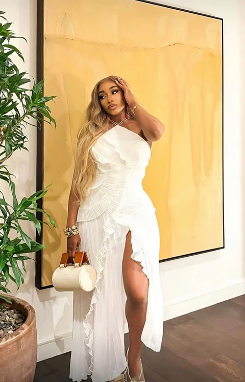 Diva Midi Dress White 