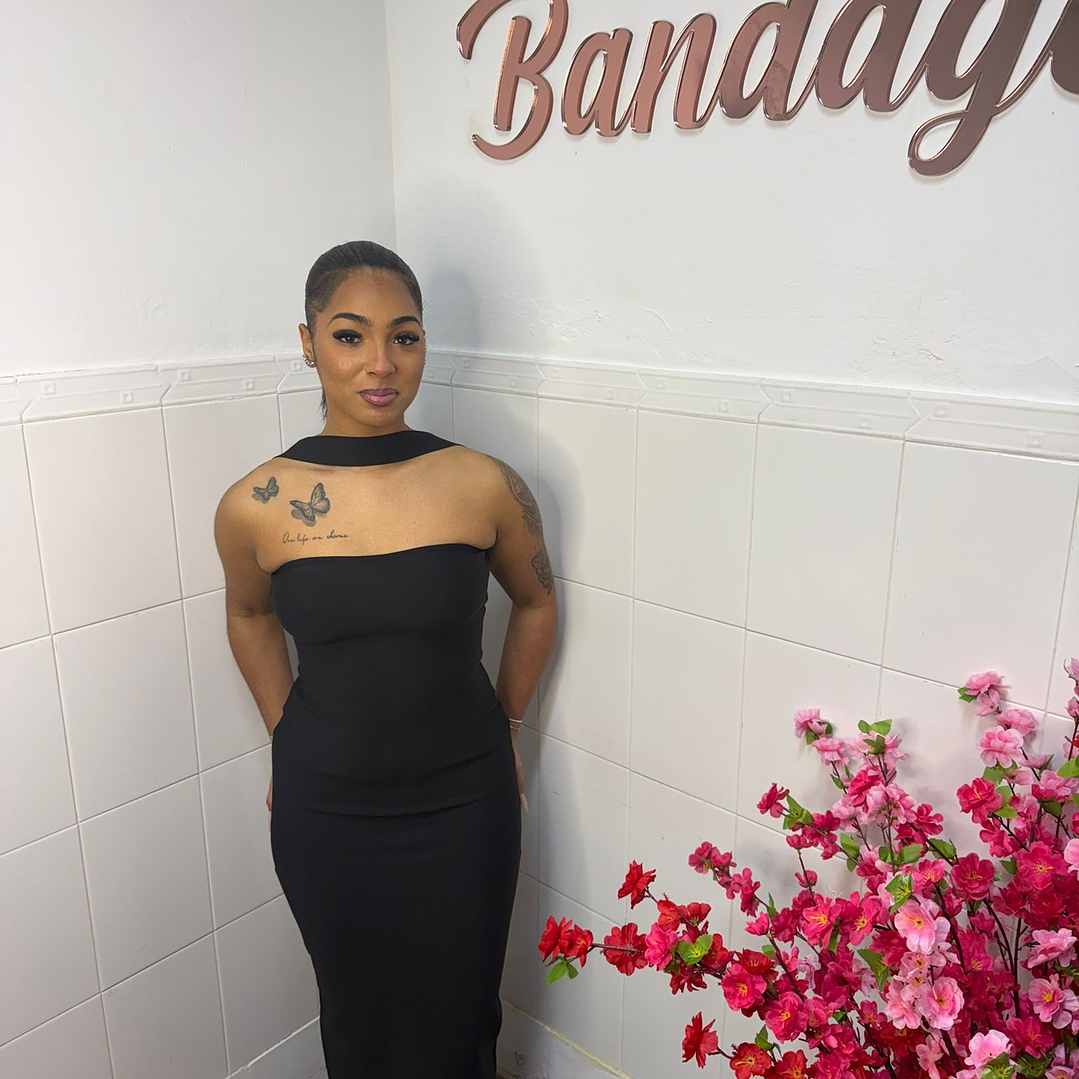 Vestido Bandage Queen - Preto 1