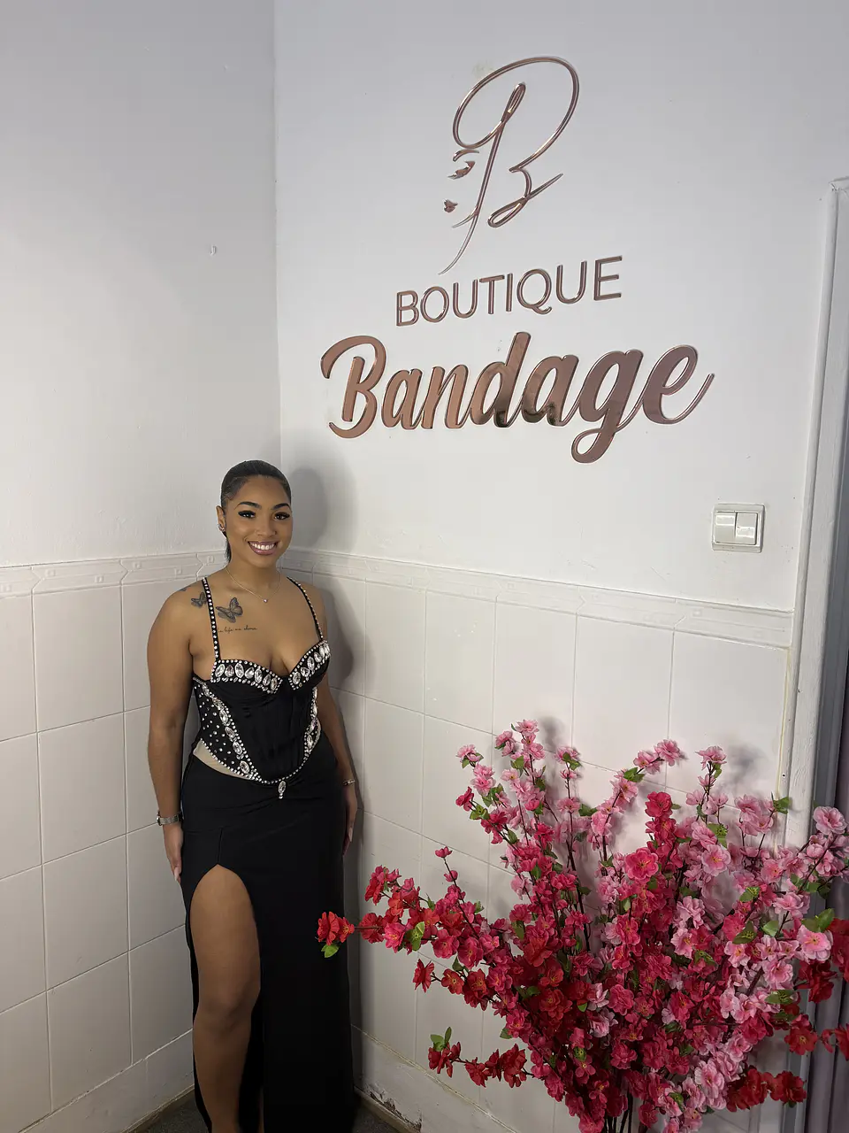 Elin Maxi Dress Black 1