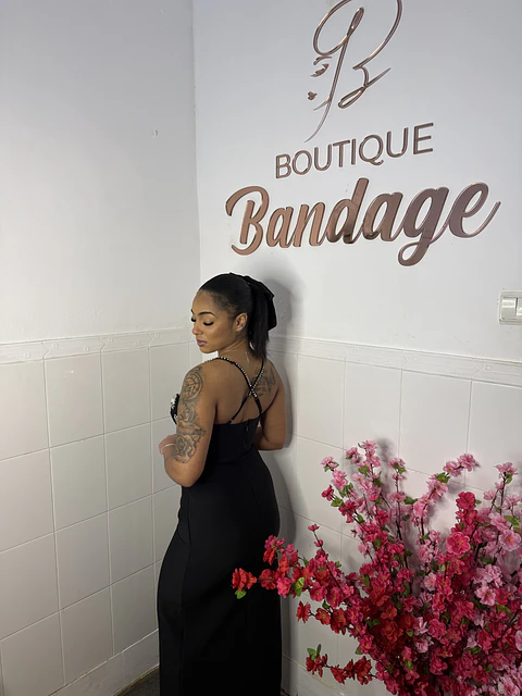 Elin Maxi Dress Black