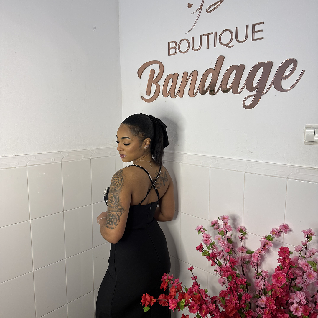 Vestido Bandage Elin - Preto 2