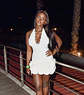 Ivory Mini Dress White - Thumbnail 2
