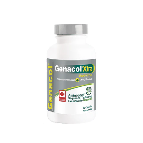 Genacol Xtra – Colágeno Hidrolizado AminoLock + Vitaminas y Minerales para Articulaciones 90 Cápsulas